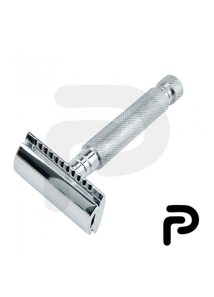 CLOSED COMB STAINLESS THICK HANDLE SAFETY RAZOR